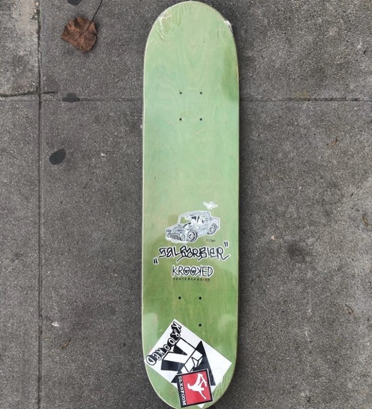 Krooked Sal Barbier guest board - SellerDoor