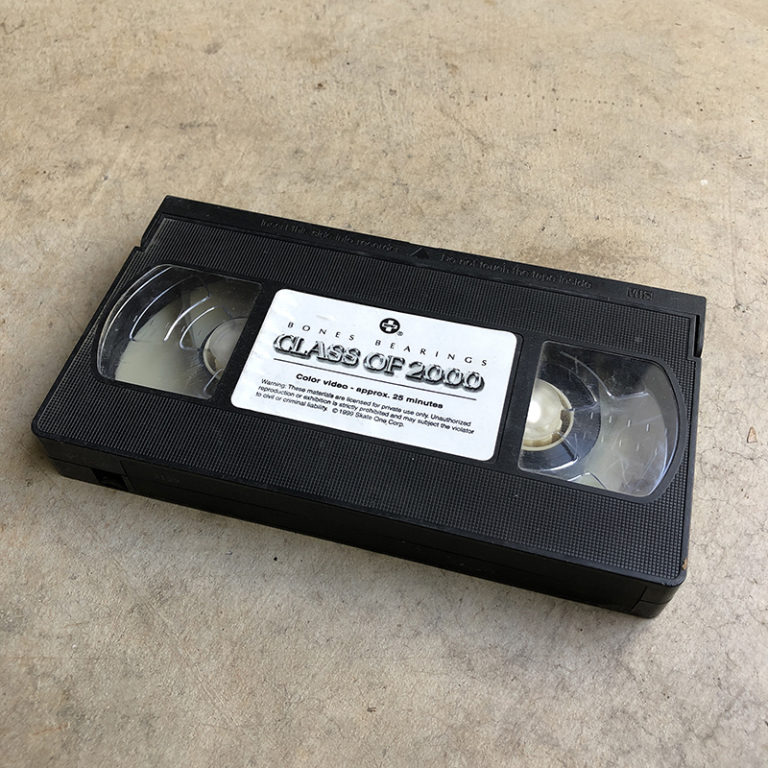 Vintage - Bones Bearings Class Of 2000 VHS - SellerDoor